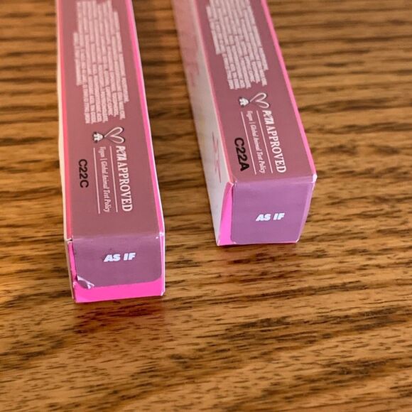 SET 2X Lime Crime Electric Slide Eyeshadow & Brush Stick Shade As If 1.2g NIB - Picture 6 of 6